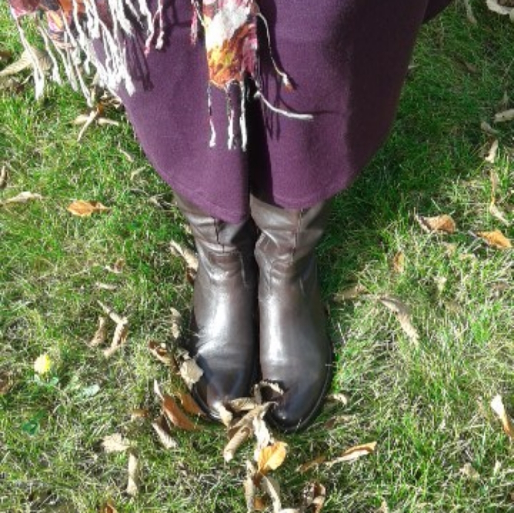 Arnold Churgin tall brown boots